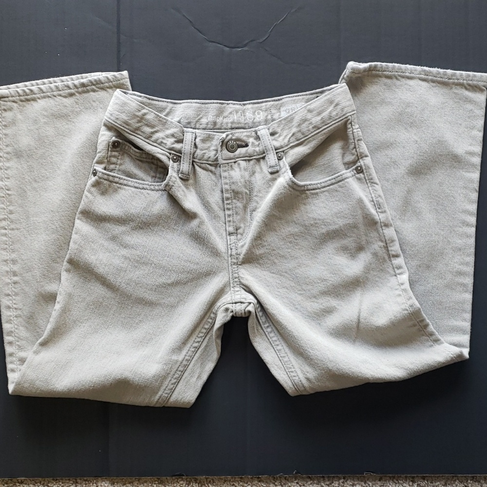 GapKids 1969 Original Gray Jeans Boys Sz 8